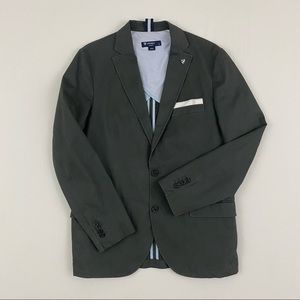 Daniel Cremieux Like New Dark Gray Unstructured Sport Coat